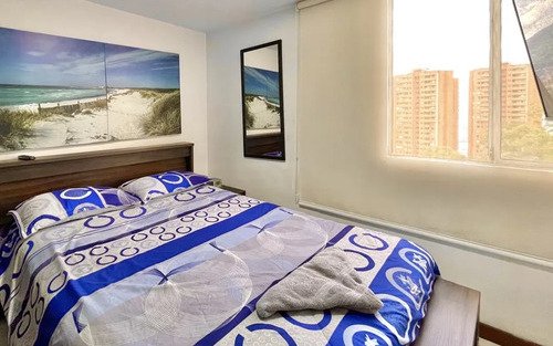 Apartamento Amoblado En Arriendo En El Poblado Sector San Diego Loma Del Indio Medellín, 3 Habitaciones + 1 Baño. Con 3 Televisores Incluidos