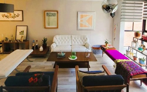 Apartamento En Venta En , El Poblado | 90 M2, 2h + 2b Piscina, Zonas Verdes Y Cerca A Calle 10