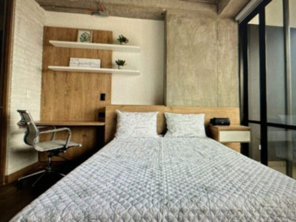 Apartamento Tipo Loft De 47 M² En Venta En Ciudad Del Río, Medellín. Ed Distrito Vera. Con Balcón, Parqueadero Privado, Zona De Ropas Independiente Y Acceso A Piscina, Coworking, Gimnasio…