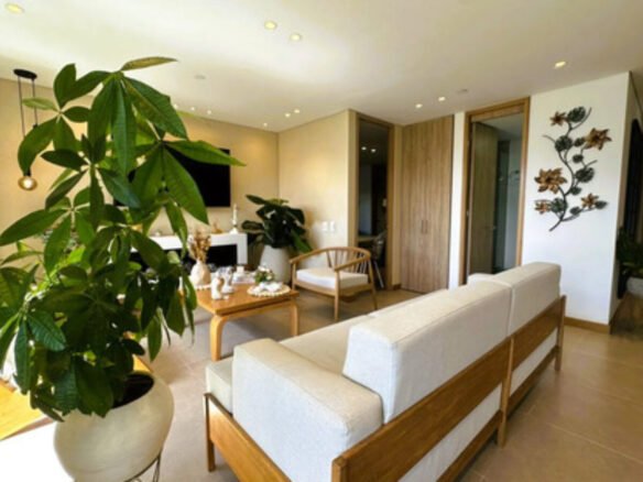 Apartacasa En Venta En El Poblado. Bosque Santo, Medellín. 115 M2 Totales, 2 Habitaciones, 2 Baños, Terraza Privada De 31 M2, 2 Parqueaderos. Ubicación Cerca De Ciudad Del Río, San Diego Y Las Palmas.