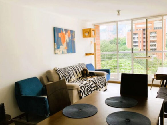 Apartamento En Arriendo En El Poblado Medellín Sector Patio Bonito | 3 Habitaciones, 2 Baños Y Parqueadero
