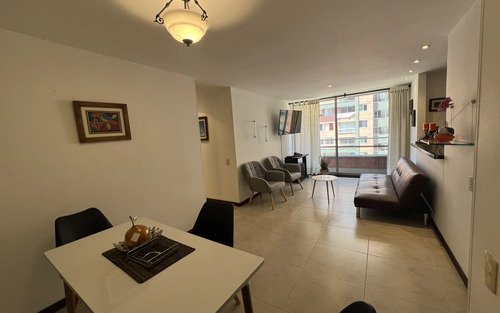 Apartamento Amoblado En Arriendo En Ciudad Del Río El Poblado Medellín | 72 M2, Piso 12, 3 Habitaciones Y Parqueadero En Unidad Con Zonas Sociales Completas