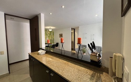Apartamento Amoblado En Arriendo En Ciudad Del Río El Poblado Medellín | 72 M2, Piso 12, 3 Habitaciones Y Parqueadero En Unidad Con Zonas Sociales Completas